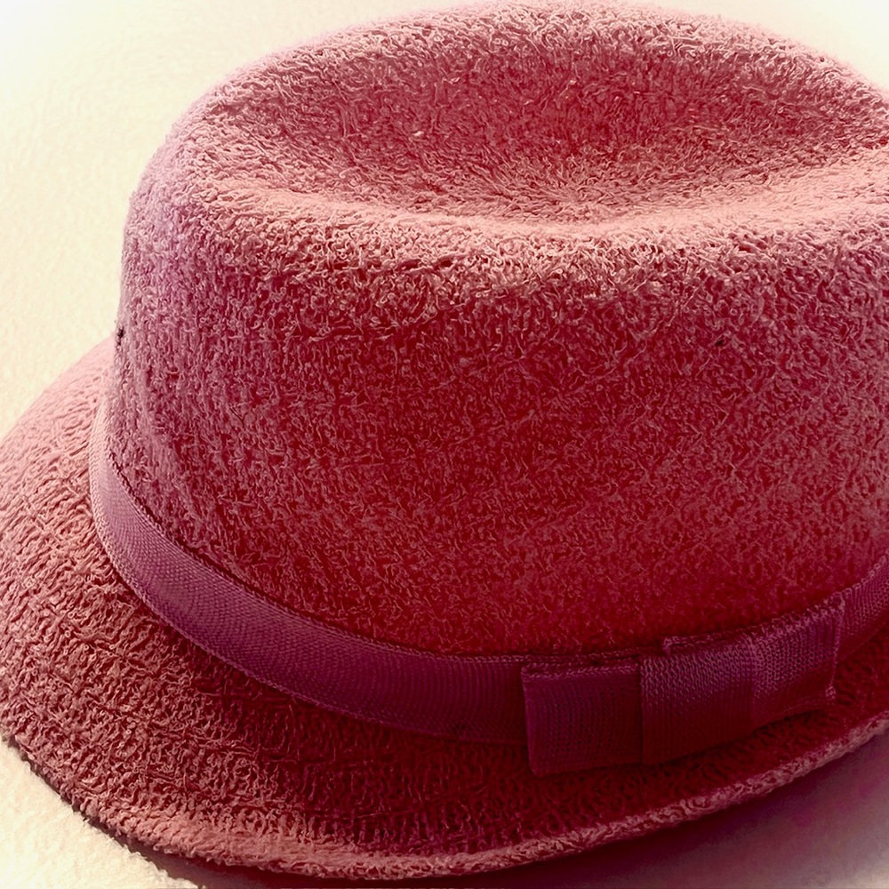 Stylish Pink Textured Hat